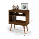 Ver imagem 2 de Bancada Café Bari com Prateleira Canela