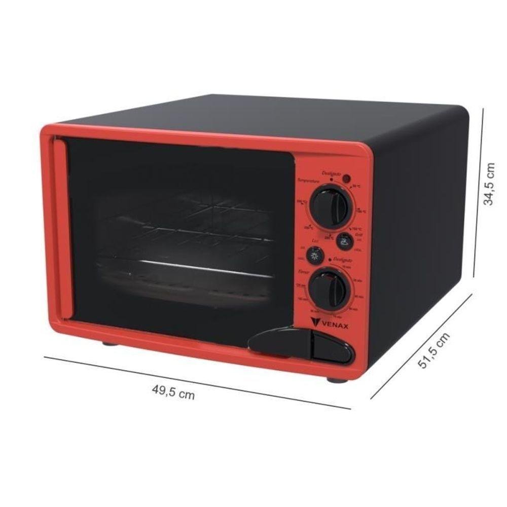 Forno Elétrico Luxo Inox Classic 220V - Layr, Eletro