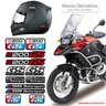 Kit Adesivo Moto Capacete Bmw R 1200 Gs Preto Teu Adesivo - 1