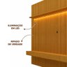 Painel Ripado Para Tv 85 Polegadas Naturale Jax Shop Jm - 3