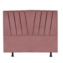 Ver imagem 2 de Cabeceira Estofada Bélgica 160CM Queen Suede Rose - D A DECOR