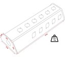 Ver imagem 5 de Caixa de Medusa Multicabos 16 Vias Reforçada Profissional