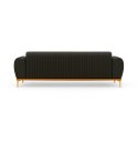Ver imagem 5 de Sofá 3 Lugares 230cm Cocie Linho Preto Acinzentado - Sallar Home