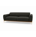 Ver imagem 2 de Sofá 3 Lugares 230cm Cocie Linho Preto Acinzentado - Sallar Home