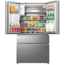 Ver imagem 2 de Geladeira Gorenje Pureflat Premium Triple Zone French Door Inverse 466l Inox 220v Grf-49w