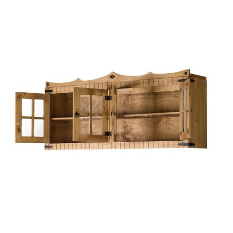 Armário Aéreo 4 Portas Estilo Barroco Cód.02