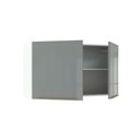Ver imagem 6 de Armário Aéreo Madesa Lux 120cm 2 Portas Branco Cinza