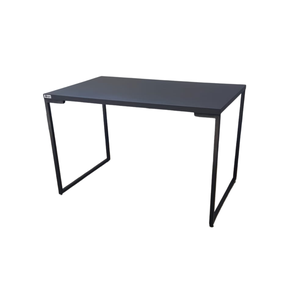 Mesa Industrial Mdf Preta 110cm
