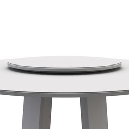 Tampo Giratório Melissa para Mesa de Jantar Off White - New Ceval - 2