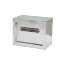 Ver imagem 1 de Caixa Correio Carta Condomínio Detras Inox Chave 15x30x18cm