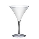 Ver imagem 1 de Conjunto 10 de Taças Martini 290ml Drinks Eventos Festa Copo Cor:branco