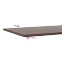 Ver imagem 1 de Prateleira Tramontina Elite em Madeira Pinus Acabamento Cor Tabaco e Suporte Invisível 1200x250x25mm