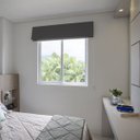 Ver imagem 2 de Persiana Romana (1,80Larg. x 2,00Alt.) Tecido Tela Solar Screen Preto - Vogaflex