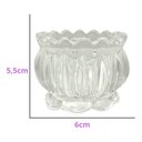 Ver imagem 2 de 10 Castiçal De Vidro Porta Vela Decoração Casa Festas