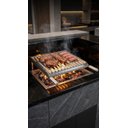 Ver imagem 2 de Grelha Argentina Inox Churrasqueira com Hastes Removíveis Cozix –grelha Gourmet Carvão Parrilha Gás