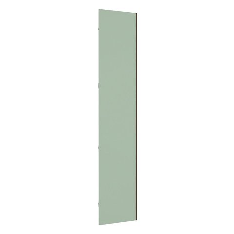 Porta para Closet Individual 50cm com Puxador Perfil Inox Luciane Móveis