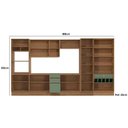 Ver imagem 3 de Cozinha Completa Botanic 8 Peças (2 Armários + 2 Balcões + 3 Paneleiros + 1 Complemento) M648