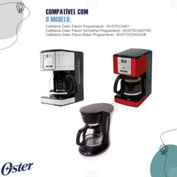 Jarra de Vidro Cafeteira Oster Programável 4401 - Original - 3