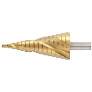 Broca de aço rápido escalonada profissional hss 4 a 32mm Mtx