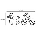 Ver imagem 2 de Adesivo de Banheiro Patos - Branco