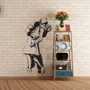 Ver imagem 1 de Adesivo de Parede O Beijo Histórico - 30 x 60 cm