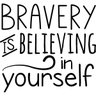 Adesivo de Parede Bravery - Amarelo - 2