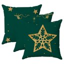 Ver imagem 1 de Kit 3 Capas Almofadas Caminho Das Estrelas 45x45 Id Decor