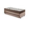 Bicama Box Solteiro Linho Marrom 88x188x28 Cm com Colchão Relax Adorabile Molas Ensacadas Ecoflex - 8