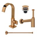 Ver imagem 1 de Kit Torneira Polo e 03 Complementos Red Gold Deca