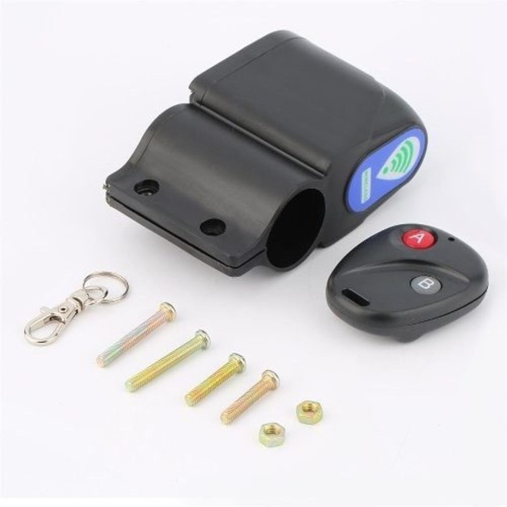 CADEADO ALARME PARA BICICLETA BIKE COM SENSOR DE VIBRAÇÃO E CONTROLE REMOTO TRAVA - 2