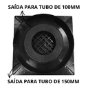 Ver imagem 5 de Ralo Inteligente Antiodor Quadrado 15x15 Oculto Preto Fosco Tela Sifão + Caixa Sifonada 150mm