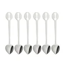 Ver imagem 1 de Kit 6 Colheres para Café Bugatti Kiss Coração em Inox 437066