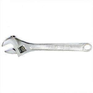 Chave Inglesa de Aço Carbono Cromado Ajustável 15" Sparta