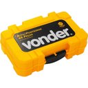 Ver imagem 6 de Jogo de Bits/ponteiras, com 46 Peças, Encaixe Sextavado de 1/4", Vonder