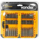 Ver imagem 5 de Jogo de Bits/ponteiras, com 46 Peças, Encaixe Sextavado de 1/4", Vonder