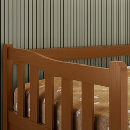 Sofá Bicama Solteiro de Madeira Maciça com Cama Auxiliar - 5