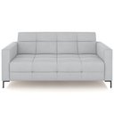 Ver imagem 3 de Sofá 3 Lugares Sala Living Industrial 200cm Senna K01 Veludo Cinza - Lyam Decor