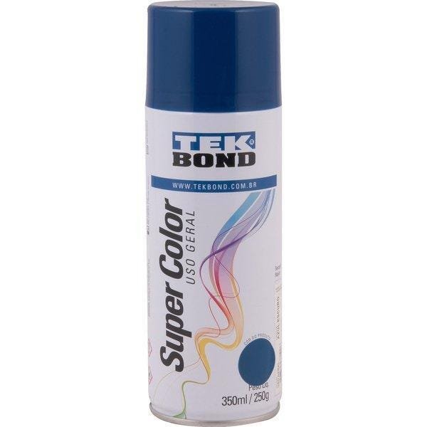 Tinta Spray Uso Geral Azul 350ml 250g - Tekbond