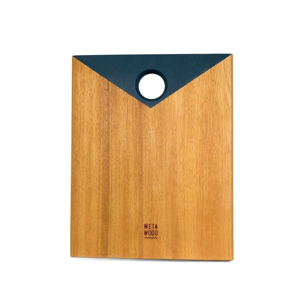 Tábua de Corte Andorinha Azul 25cm X 20cm Wet e Wood