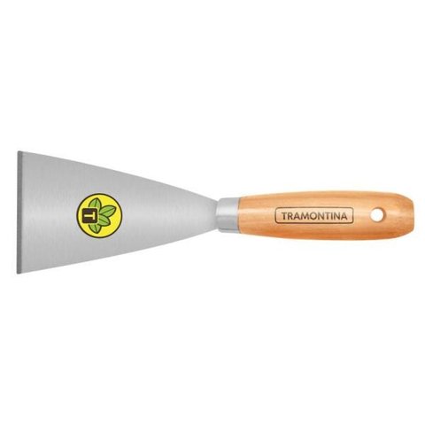 Espatula Rigida 8cm com Cabo Madeira 77394/085