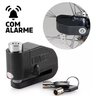 Trava para Moto Cadeado com Alarme Sonoro Freio Disco - 5