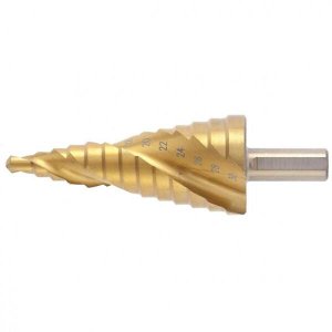 Broca de aço rápido escalonada profissional hss 6 a 30mm Mtx