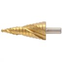 Ver imagem 1 de Broca de aço rápido escalonada profissional hss 6 a 30mm Mtx