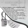 CADEADO COM SEGREDO TROCA SENHA PARA MALA ARMARIO ANTI FURTO 20MM EXECUTIVO - 3