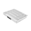 Ver imagem 3 de Organizador Talheres com Tampa Ext Perfect em Polipropileno Branco Coza 10980/3007