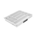 Ver imagem 2 de Organizador Talheres com Tampa Ext Perfect em Polipropileno Branco Coza 10980/3007