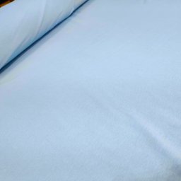 Tecido Malha de Algodão Meia Malha Tubular 100% Algodão 1,00x1,20m:azul Claro - 4