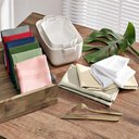 Ver imagem 1 de Guardanapo Avulso Tecido Misto Gourmet - Karsten Noz Moscada