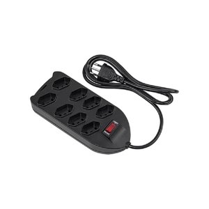 Filtro de Linha Intelbras Epe1008 8 Tomadas Preto Bivolt