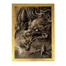 Quadro decoração mitologia dragão chines drd5143 - 1